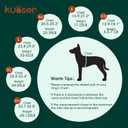 Kuoser Reflective Dog Life Jacket, Dog Life Vest for Swimming Boating, XL