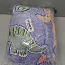 Dinosaur Blanket for Boys Girls, Soft Warm Plush Fleece Dino Throw Blanket for Couch Bed Travel, Dinosaur Toys for Kids Ages 3-10, Cute Room Decor, Glow in The Dark, Easter Basket Stuffers 50"x60"