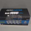 ZeroWater Official Replacement Filter - 5-Stage 0 TDS Filter Replacement - System IAPMO Certified to Reduce Lead, Chromium, and PFOA/PFOS, 8-Pack