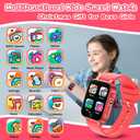 Cosjoype Kids Smart Watch Gift for Girls Age 4-12, 26 Games HD Touch Screen Kids Watches with Video Camera Music Player Pedometer 12/24 hr Educational Toys Birthday Gifts for Girls Ages 6 7 8 9 10