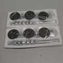 Candlestick Holders Silver, 12 Packs Taper Candle Holder for Candlesticks, Candle Sticks Holder Decor for Home Decor