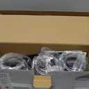 simplehuman Wall Mount Pumps, Triple 15 fl. oz. Shampoo & Soap Dispenser, Stainless Steel