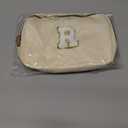 Personalized Anniversary Wife Birthday Gifts from Husband,Mothers Day Gifts for Women,Waist Packs Initial White R,Cream Bag