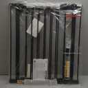 keny 36" Extra Tall Baby Gate for Stairs, 29"-42.5" Wide Auto Close Dog Gate, Pressure Mounted Easy Walk Through Pet Gate for Doorways, Durable Safety Stair Gate, Black