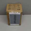 Create For Life Industrial Vintage Flush Mount Ceiling Light,Rustic Metal Cage Pendant Lighting Lamp Fixture for Hallway Stairway Kitchen Garage, E26, Black Painting Finish (1 pack black)