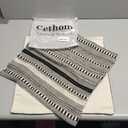 Cethom Boho Throw Pillow Covers 18x18 Inch Set of 2, Farmhouse Decorative Couch Pillow Cases, Black Accent Pillows of Bed, Sofa Bedroom Living Room Home Decor Cushion Cover