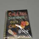 Zhanmai College Gift Card Book 7 x 5 Inch Graduation Gift Card Book 2026 College Survival Booklet Organizer Leaving Home High University School Birthday Care Package Cash Holder(Cute)