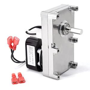 Criditpid 250-00526 Auger Motor for Avalon 900, Avanti, Newport Bay PI & PS, 1 RPM Clockwise Auger Feed Motor for Lopi Foxfire 400, Heritage Bay, Pioneer Bay PI & PS Pellet Stove.