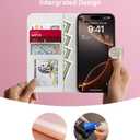 DEENAKIN for iPhone 13 Pro Wallet Case with Card Holder + Cash Clip, RFID-Blocking, Military-Grade Drop Protection, Magnetic Closure with Leather Kickstand - Serene Foliage