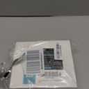 [20 Pack] BESTTEN 1 Gang Mid-Size Screwless Outlet Cover, Midway Decorative Wall Plate, USWP6 Gloss Snow White, Midsize H4.88" x W3.11"