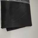 Wolkemer Oval Tablecloth 60 x 102 Inch Washable Fabric Table Cloth Solid Black Table Cover for Dining Wedding Party Banquet Tabletop Decoration