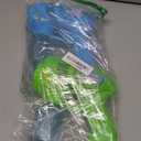 JOYIN 2 Kids Bubble Gun with 2 Bottles Refill Solution, Bubble Machine Gun for Toddlers 1-3 Kids 4-8, Party Favors, Summer Toy, Outdoors, Easter, Birthday Gift (Blue+green)