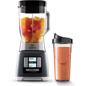 Calphalon Blender, 24-Oz Portable Blend-n-Go Smoothie Cup, ActiveSense 1200-Watt Motor, Dark Stainless Steel