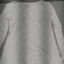 5 Pack Underscrub for Women Long Sleeve Shirts Fitted Scoop Neck Tops Basic Layering Tee Knit Tops for Nurse (Small, White)