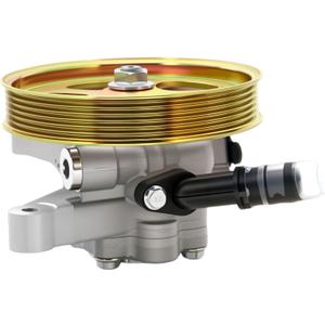 Power Steering Pump with Pully Compatible with 2005-2010 Odyssey 2005-2008 Pilot V6 3.5L, 2007-2013 Acura MDX V6 3.7L OE Replace 56110RGL305, 56110RGLA01, 21-5442