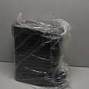 Cesun Small Bathroom Trash Can with Lid Soft Close, Step Pedal, 6 Liter / 1.6 Gallon Stainless Steel Garbage Can with Removable Inner Bucket, Anti-Fingerprint Finish (Matt Black)