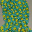 KYEESE Dog Pajamas Velvet Dog Pajamas Medium Sized Dogs Soft Dogs Clothes Pjs with Yellow Ducks Pattern Stretchy Pet Jammies Coat Comfy Pet Onesie Costume, 2X-Large (XX-Large (40-60lbs))