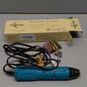 Heat Gun 350W with Dual Temp 392F & 662F and 2 Nozzles, Fast Heat Hot Air Gun with Overload Protection, 6.56Ft Long Cable for Crafting, Shrink Tubing, Vinyl Wrap, Epoxy