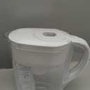 Brita Metro Water Filter Pitcher with SmartLight Change Indicator, BPA-Free, Replaces 1,800 Plastic Water Bottles a Year, Lasts Two Months, Includes 1 Filter, Small - 6-Cup Capacity, White