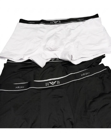 HiBijou Men's Underwear Boxer Brief , 2XL, 3 Pack
