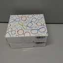 2 x AABV Reading Glasses Blue Light Blocking for Women,Anti UV Ray/Glare Readers,Lightweight Spring Hinge Eyeglasses (4-pack Mix)