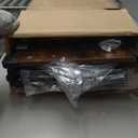 Sweetcrispy 9-Drawer Fabric Dresser Storage Tower with Wood Top and Steel Frame, Organizer Chest with Easy Pull Handles for Bedroom, Closet, Hallway,Distressed Brown