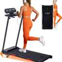 Walking Pad with Handle Bar, 2026 Upgrade Small Walking Pad Treadmill with Incline, 3.0HP Portable Under Desk Treadmill with Handles for Home Small, 0.6-7.6MPH, 350LBS