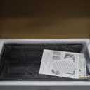 Lian Li Front Mesh Kit for O11D EVO RGB-Aluminum fine mesh Panel Upgrades Airflow-Adjustable Front Fan mounting Brackets Supports up to 3X 120mm or 2X 140mm or 2X 160mm-Black (O11DERGB-4X)