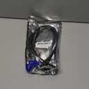 Zip Tie Lock Adjustable Cable Lock for Kids Bike, Fridge, Scooter, Bike Rack, Cabinets, Drawers, Gates, Fences, Helmet,Toolboxes, Lightweight Bicycle Lock, 2 Pack (Black)