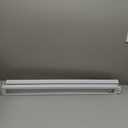 Joydeco No Drill Zebra Blinds for Windows, Cordless Day & Night Dual Sheer Roller Shades, Easy Installation, Free-Stop Lift System, Light Filtering Privacy Blinds for Home (White,34" W x 75" H)