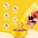 Freeze Dried Dog Treats - Cage-Free Chicken Liver - Dog Food Dry Snacks - with Protein & Omega 3s - for All Breeds & Sizes - No Artificial Flavors & Dyes, No Preservatives - 1 Pouch, 4 oz