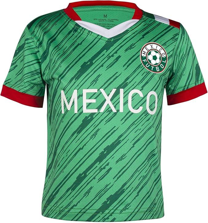 Cnins Youth & Adult Soccer Jerseys - Practice Uniforms for Sports Fans, Mexico, Small Cnins Youth & Adult Soccer Jerseys - Practice Uniforms for Sports Fans, Mexico, Small