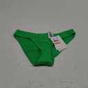 BECCA Modern Edge Hipster Bikini Bottom, Cheeky Coverage, Swimwear Separates for Women (Small, Green)