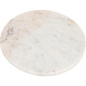 Round White Marble Cutting Board
