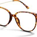 Gaoye Round Blue Light Blocking Glasses
UV400 Protection, Round TR90 Frames, Metal Arms, Matching Soft Case, Tea Leopard
