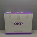 OKP Lidar Robot Vacuum Cleaner 4000Pa Suction Power, No-Go Zone, LiDAR Navigation, Smart Mapping Home Robotic Vacuum, Self-Charging, Wi-Fi/APP/Alexa Control, for Pet Hair, Carpet, Hard Floor