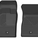 Husky Liners X-act Contour Floor Mats | Fits 2021-2025 Nissan Rogue | Front Row, 2-pc Black - 53981