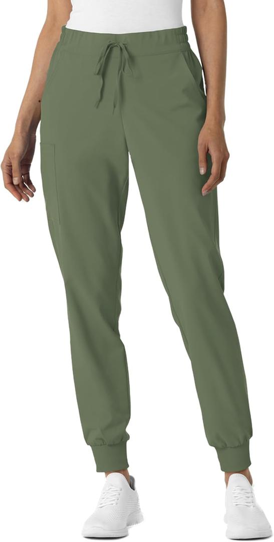 Wink Womens Scrub Pant (X-Large, Olive)