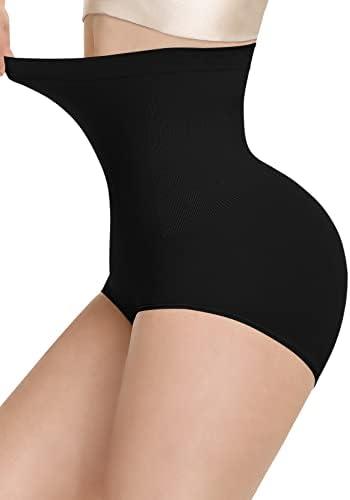 High Waisted Shapewear for Women Tummy Control Underwear Seamless Comfort Slimming Briefs Panty, Size 3XL