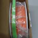 Matte PLA Filament with Quick-Swap Reusable Spool 1kg (2.2lbs), 1.75mm 3D Printing Filament, Compatible with Bambu Lab 3D Printers  Orange Red