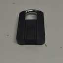 NexusLab Heavy Duty Fingerprint Padlock, Gate Locks for Outdoor Fence with Key, Rechargeable, 1-Year Standby, IP67 Waterproof, 50 Fingerprints,Ideal for Fence, Shed, Pool, Gate & Warehouse Security