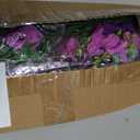 Realistic Artificial Flowers for Outdoors, 2 PCS Full UV Resistant Artificial Outdoor Flowers, Large Size Faux Flowers for Outdoor planters Fake Hanging Flowers Plants for Porch, Front Door, Garden