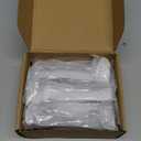 goldenwarm 10 Pack Cabinet Handles Matte Black Cabinet Pulls 3 Inch Hole Center Drawer Pulls Modern Bar Dresser Handles for Bathroom Kitchen Bedroom, Zinc Alloy