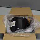 6 Inch Inline Duct Fan, with Switch Low Noise High Air Flow Extractor Fan Metal Exhaust Fan with Bracket and Mesh for Basement, Garage, Attic, Kitchen(Black)