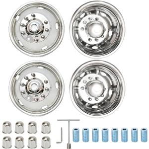 19.5" Wheel Simulators Fit for 2005-2024 Ford F450 F550 Super Duty Trucks