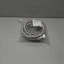 Kabel-Elektro 4 Ft. washing machine hoses Set (Straight / 90 deg.). Wide internal Diameter, 3/4 inches connector compatible NPT faucets and washing ports, Stainless Steel, PVC