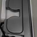 65W USB Charger Hub for Tesla Model Y Juniper 2025,2026 Accessories- 4-Port Fast Charging Hub with Sliding Cover, Retractable Phone Charger Hub, Docking Station for Tesla Model 3 Highland 2024-2026