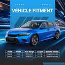 Engine and Transmission Mount Kit Compatible with 2006-2011 Honda Civic L4 1.8L Front & Rear Engine Motor Mount A4530 A4546 A4543 A4534