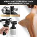 Spray Tan Machine HVLP Gun for Mobile Salon, at Home & Professional Use