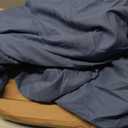 Amazon Basics Lightweight Super Soft, Wrinkle-Free, Breathable Easy Care Microfiber 4-Piece Bed Sheet Set with 14-Inch Deep Pockets, Queen, Dutch Blue, Solid